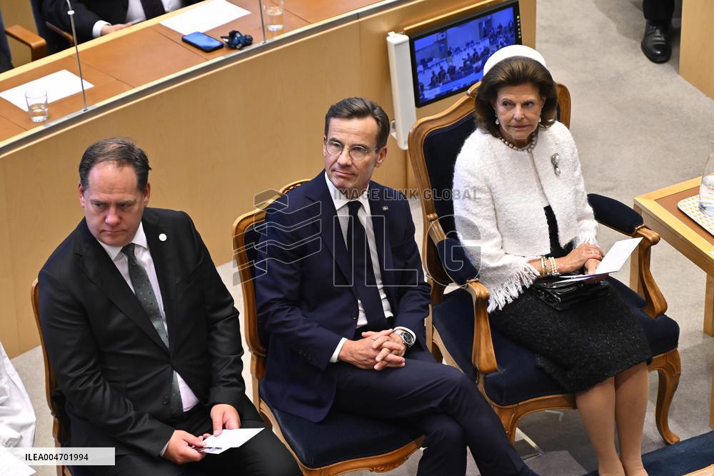 SWEDEN OPENING OF THE PARLIAMENT 2025