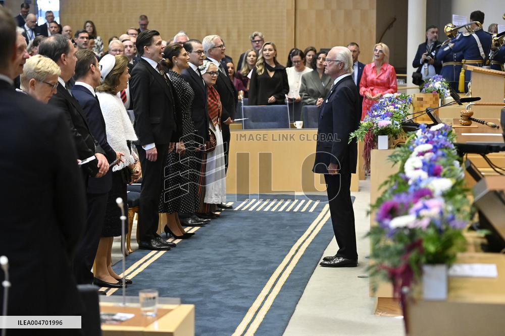 SWEDEN OPENING OF THE PARLIAMENT 2025