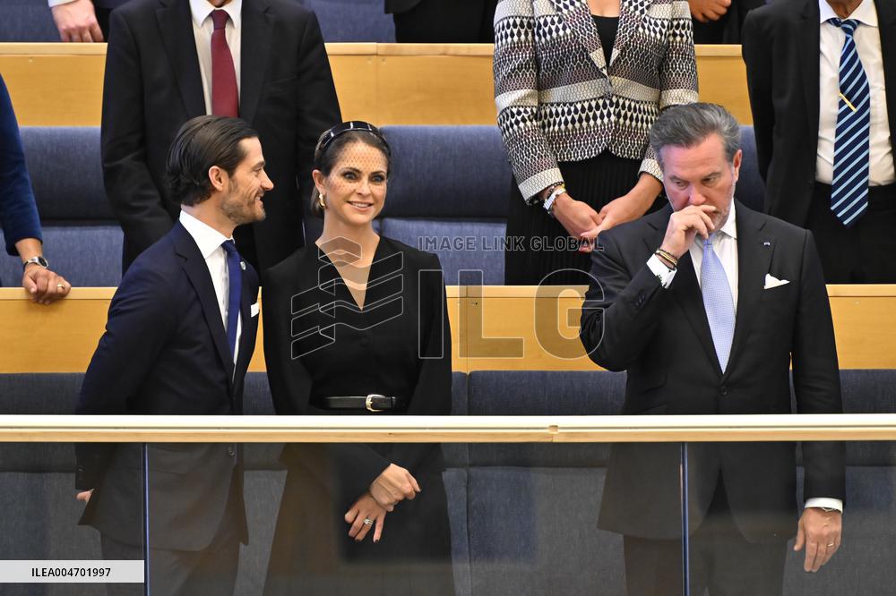 SWEDEN OPENING OF THE PARLIAMENT 2025