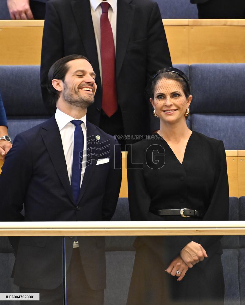 SWEDEN OPENING OF THE PARLIAMENT 2025