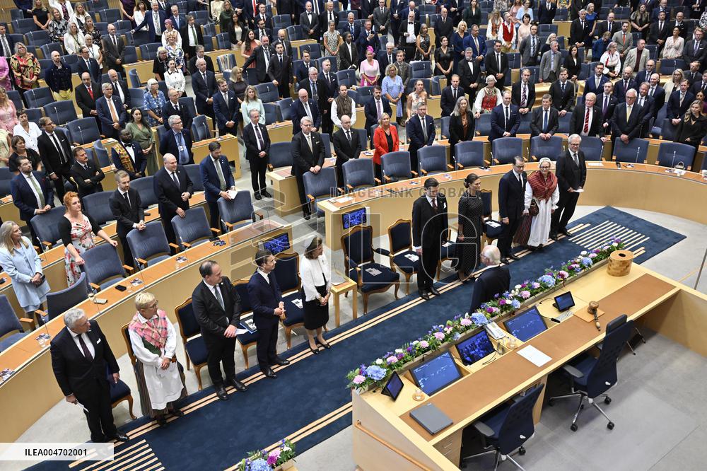 SWEDEN OPENING OF THE PARLIAMENT 2025