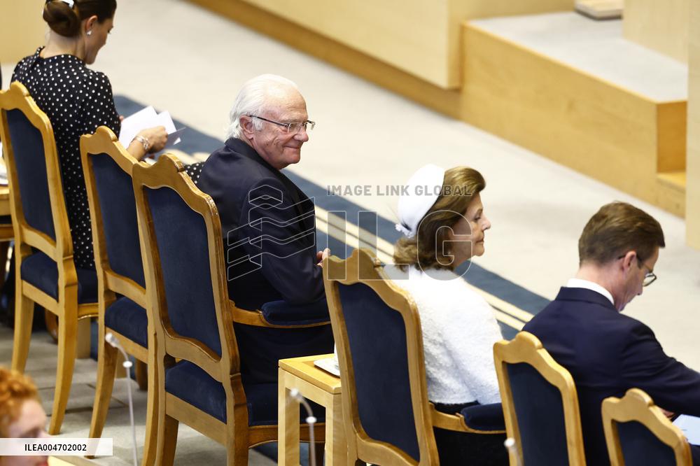 SWEDEN OPENING OF THE PARLIAMENT 2025