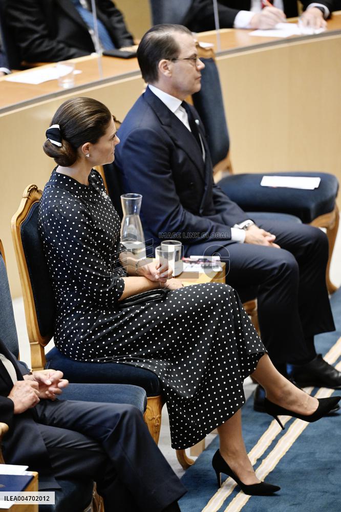 SWEDEN OPENING OF THE PARLIAMENT 2025