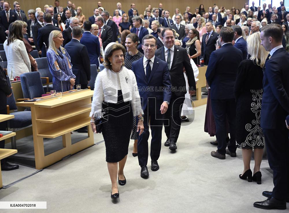 SWEDEN OPENING OF THE PARLIAMENT 2025
