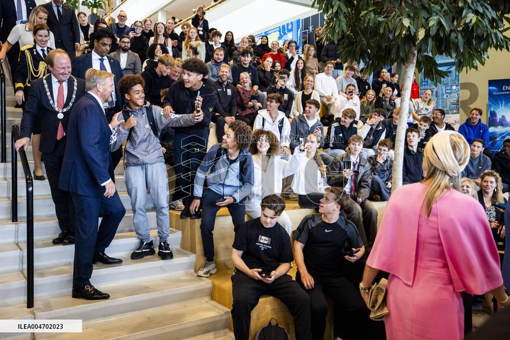 Royal Couple's Regional Visit To Flevoland - Netherland