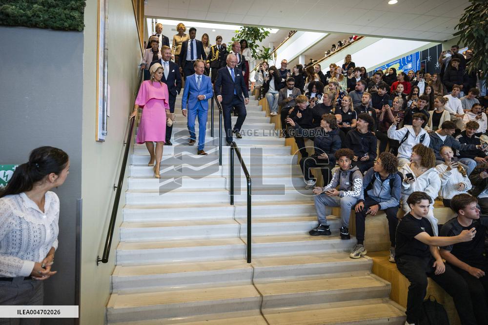 Royal Couple's Regional Visit To Flevoland - Netherland