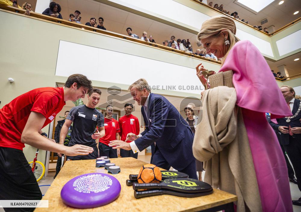 Royal Couple's Regional Visit To Flevoland - Netherland