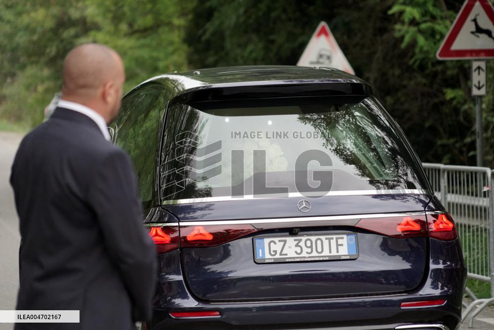 Giorgio Armani's Funeral Held Privately At The San Martino Church - Rivalta