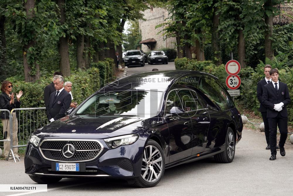 Giorgio Armani's Funeral Held Privately At The San Martino Church - Rivalta