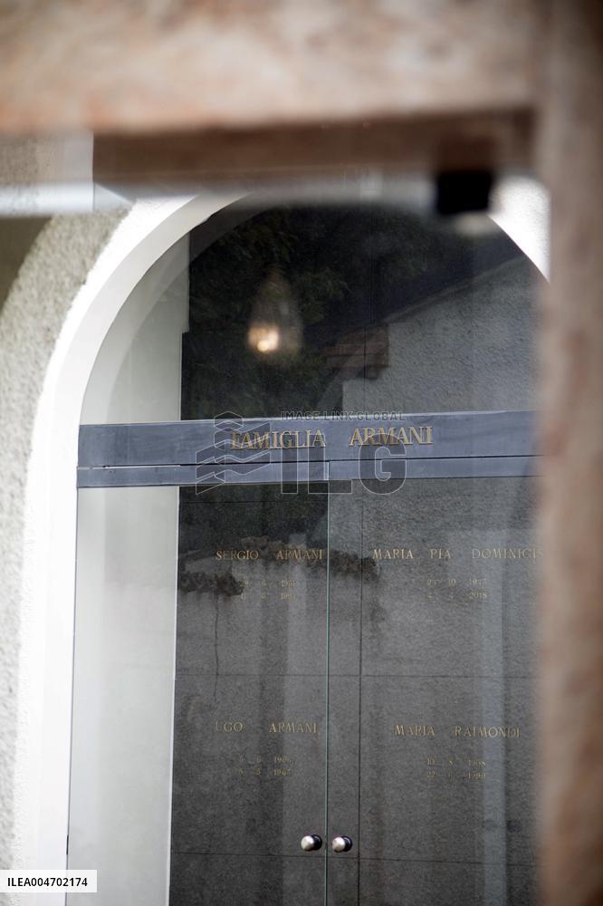 Giorgio Armani's Funeral Held Privately At The San Martino Church - Rivalta