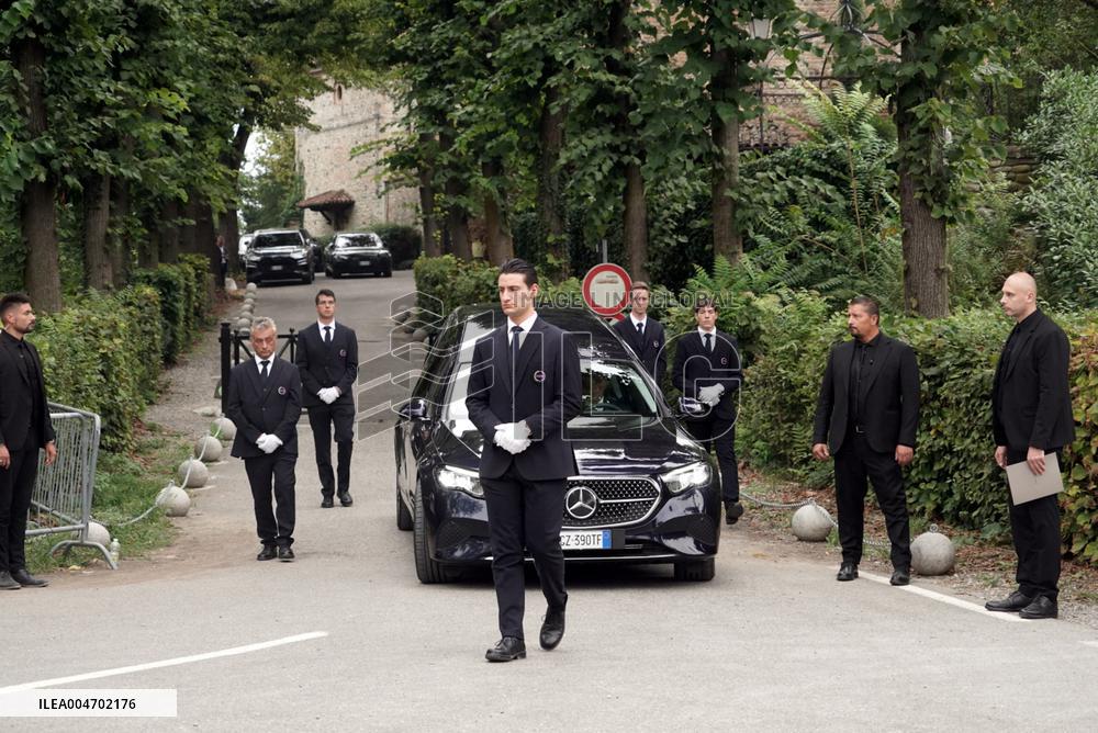 Giorgio Armani's Funeral Held Privately At The San Martino Church - Rivalta