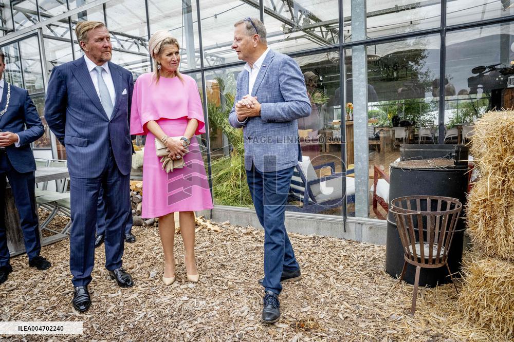 Royal Couple's Regional Visit To Flevoland - Netherland