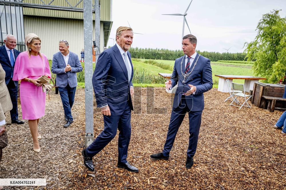 Royal Couple's Regional Visit To Flevoland - Netherland