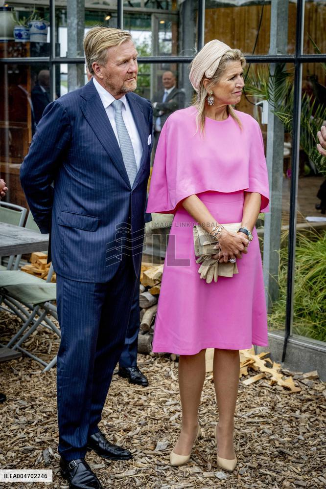 Royal Couple's Regional Visit To Flevoland - Netherland