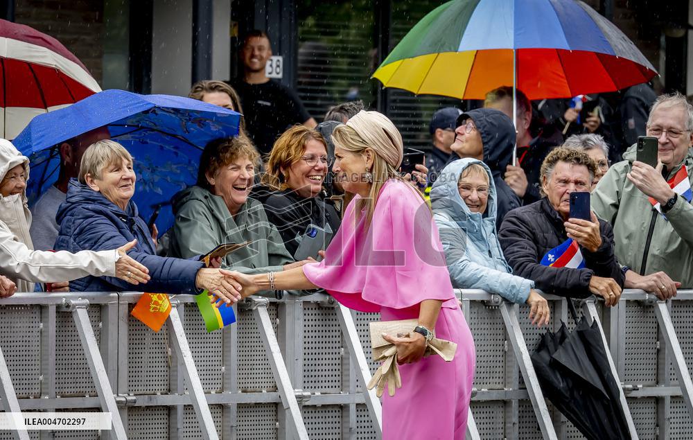 Royal Couple's Regional Visit To Flevoland - Netherland