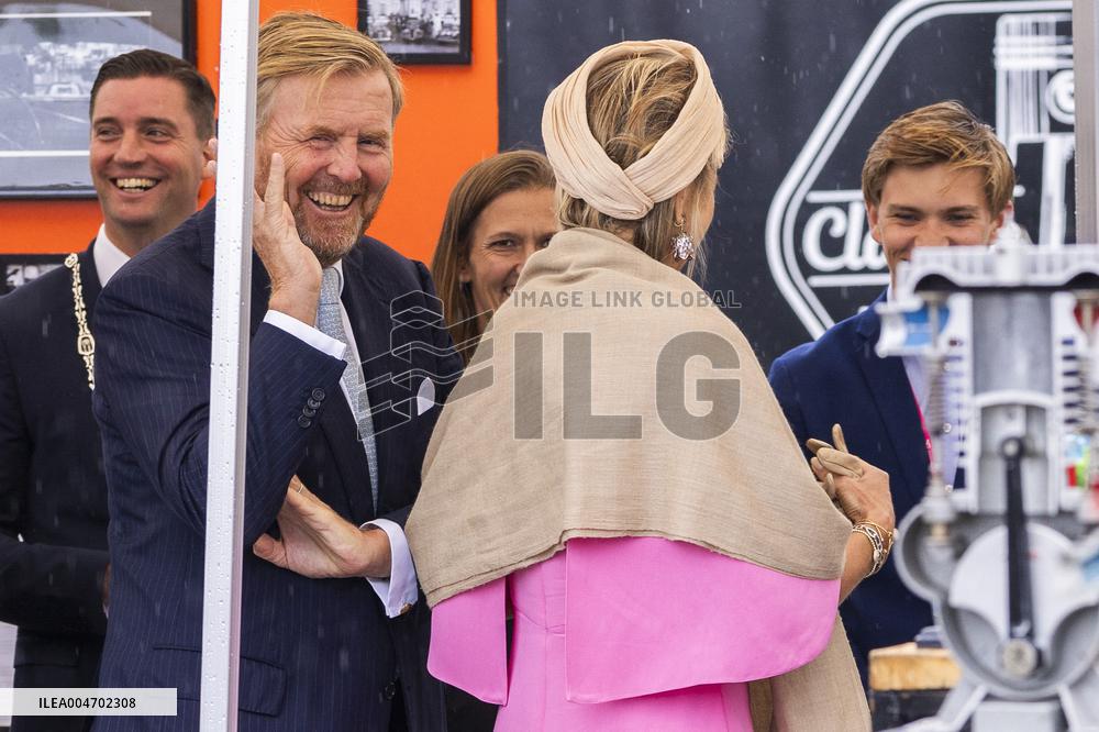 Royal Couple's Regional Visit To Flevoland - Netherlands