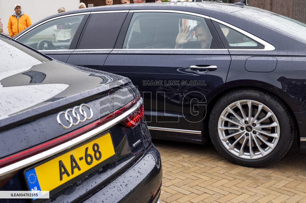 Royal Couple's Regional Visit To Flevoland - Netherlands