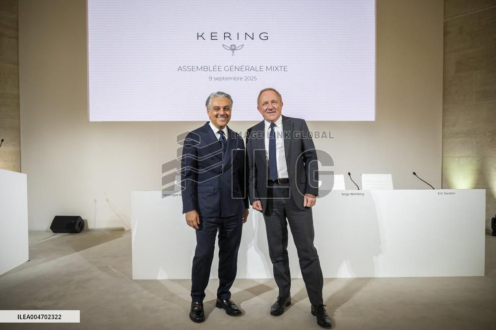 Kering Shareholders’ Meeting - Paris