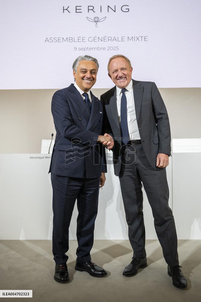 Kering Shareholders’ Meeting - Paris