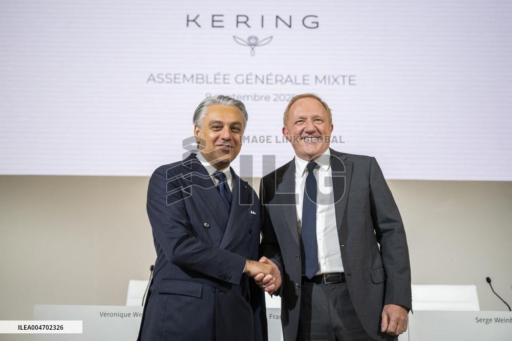 Kering Shareholders’ Meeting - Paris