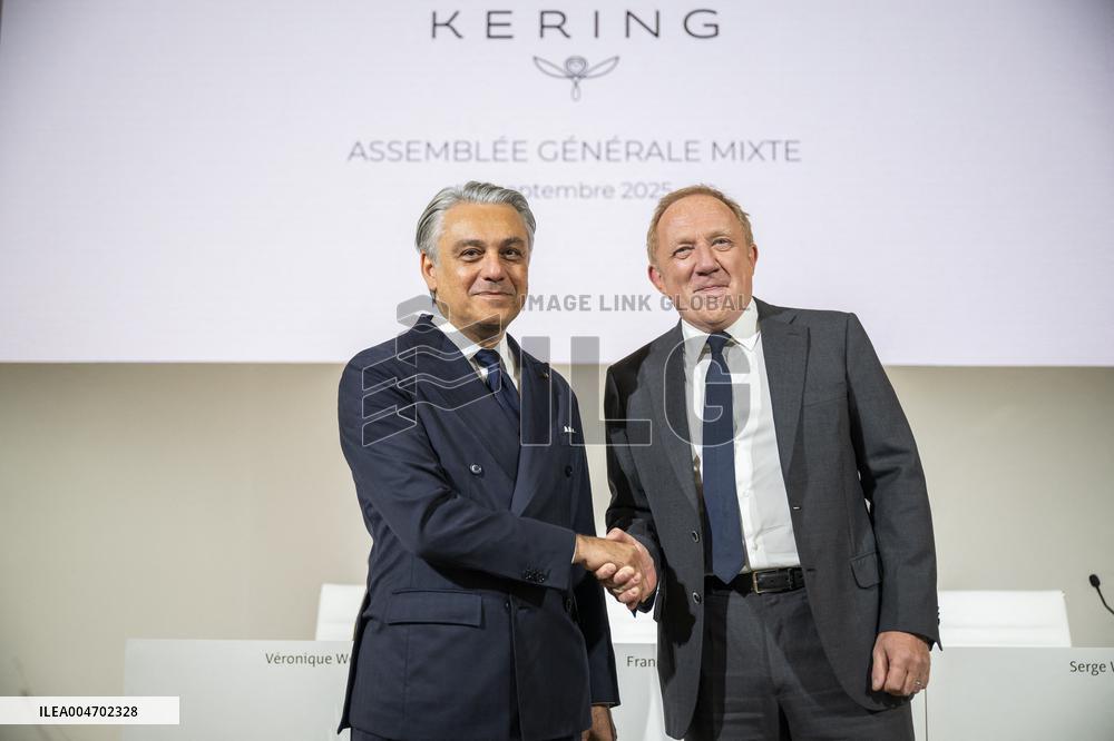 Kering Shareholders’ Meeting - Paris