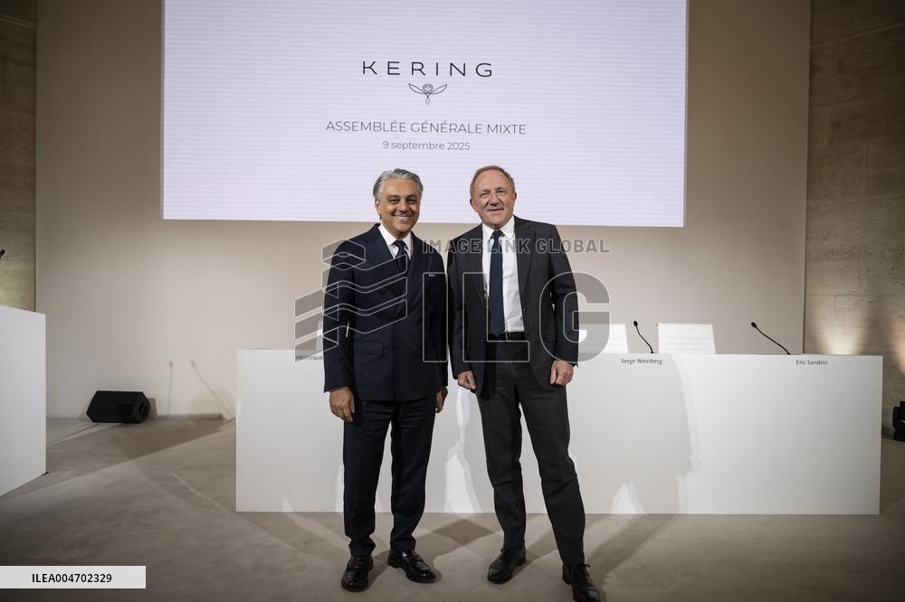 Kering Shareholders’ Meeting - Paris