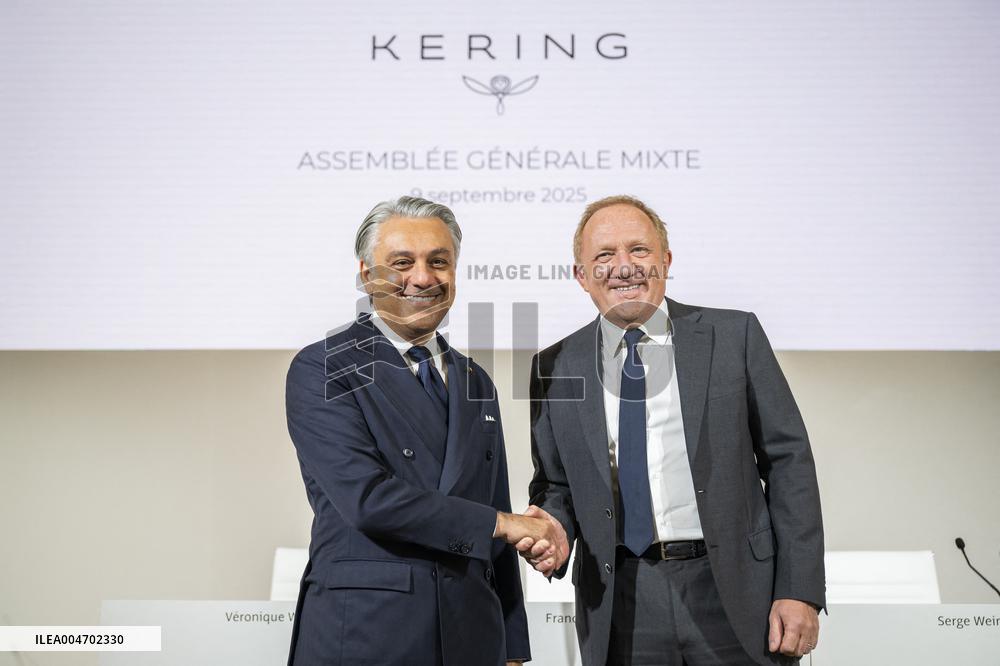 Kering Shareholders’ Meeting - Paris