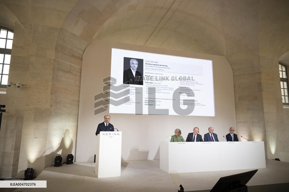 Kering Shareholders’ Meeting - Paris