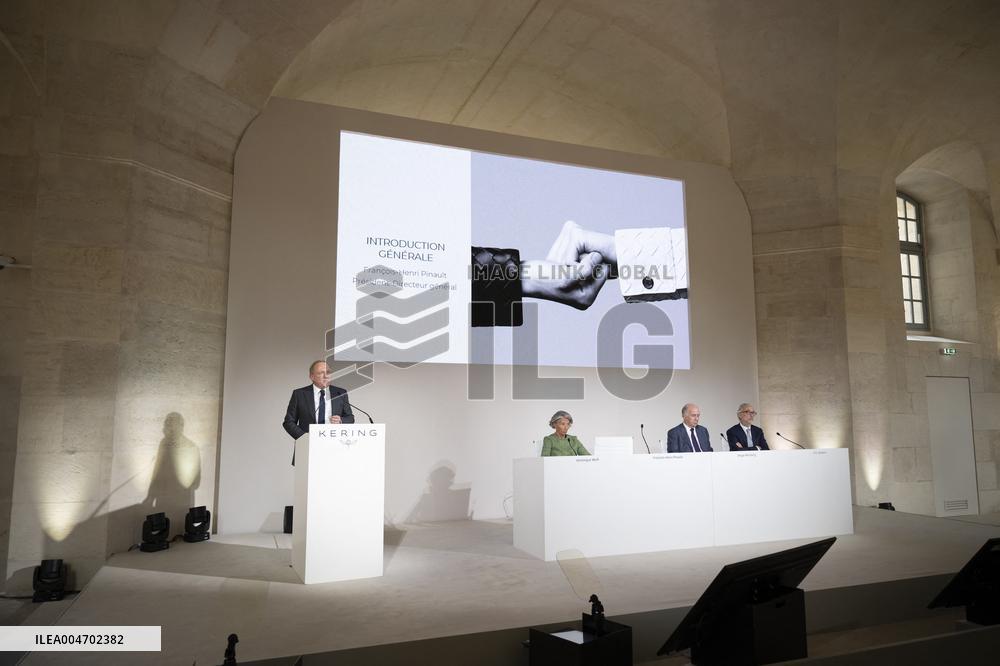 Kering Shareholders’ Meeting - Paris