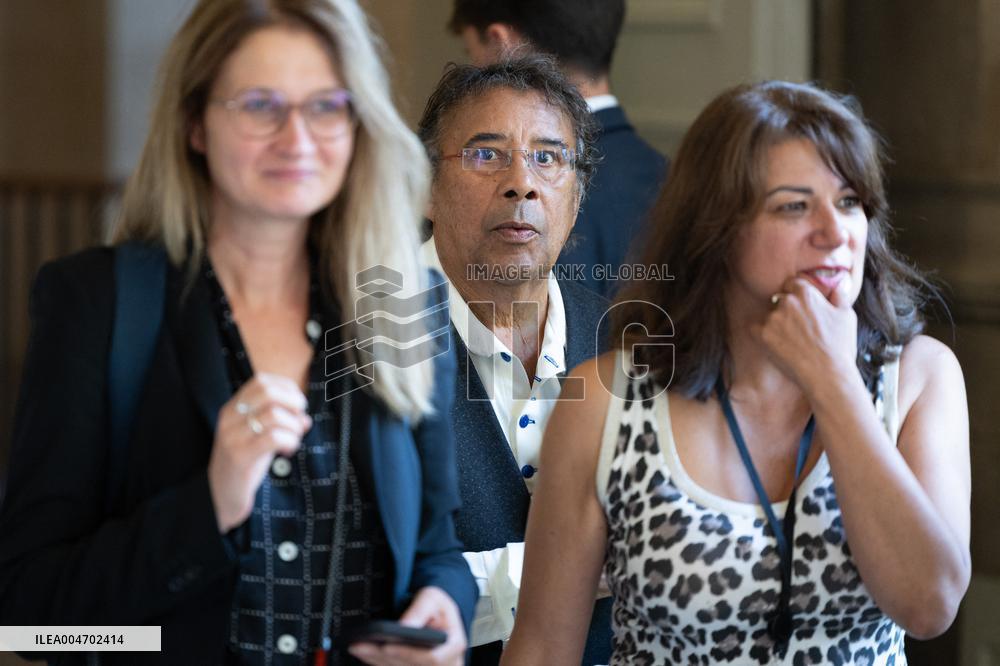Laurent Voulzy visits the National Assembly - Paris