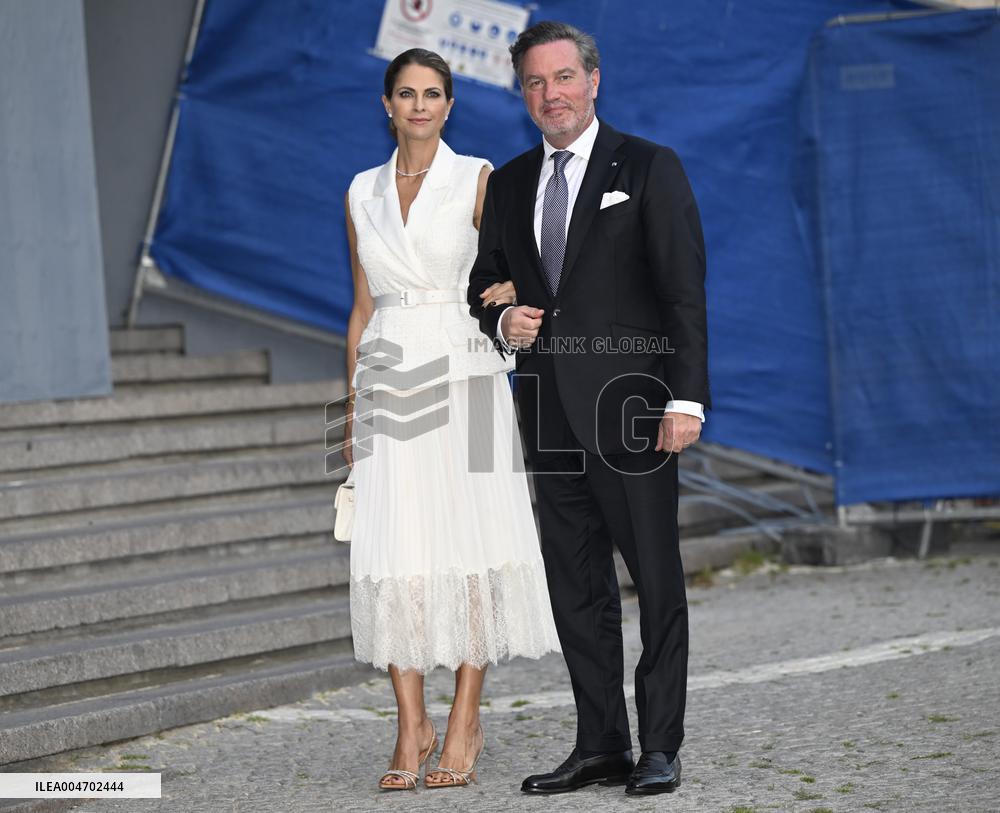 SWEDISH ROYALS AT CONCERT