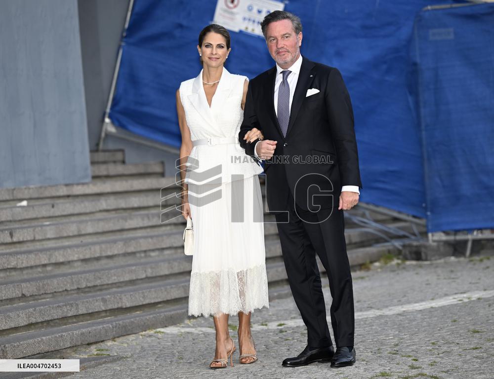 SWEDISH ROYALS AT CONCERT
