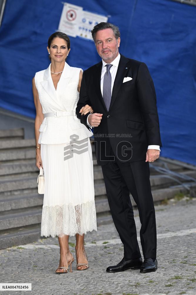 SWEDISH ROYALS AT CONCERT