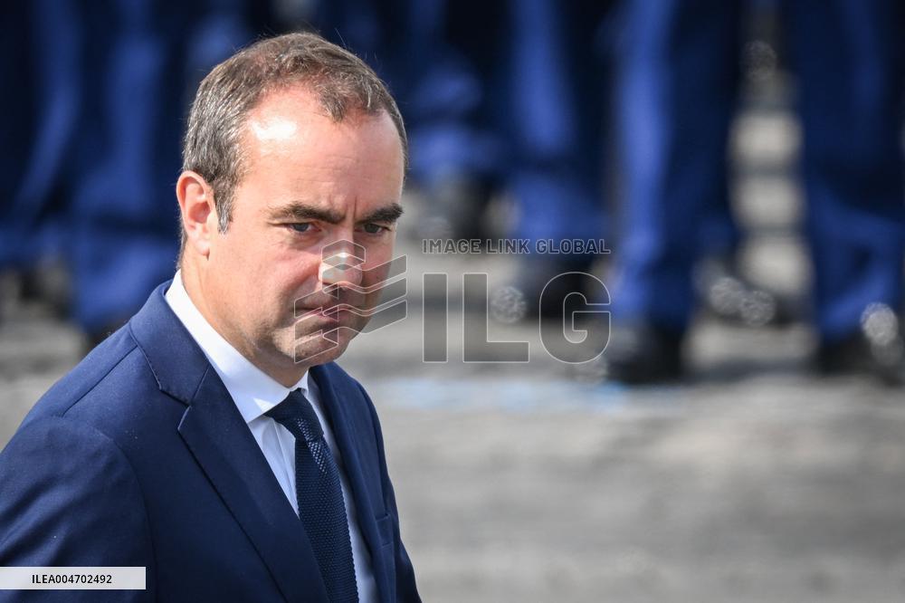 Bastille Day ceremony in Paris