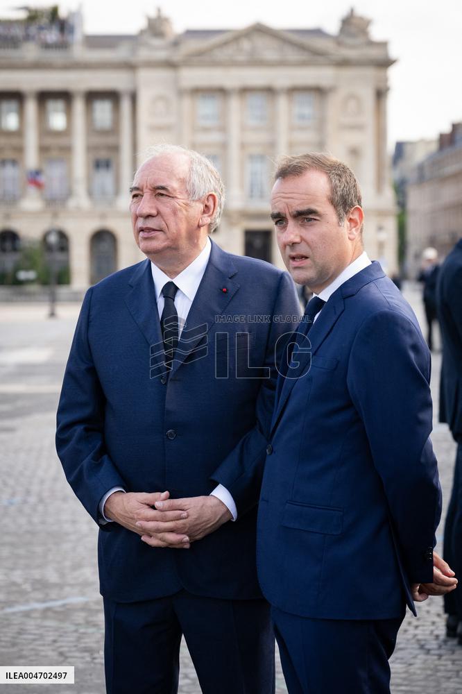 Macron at Bastille Day Parade - Paris