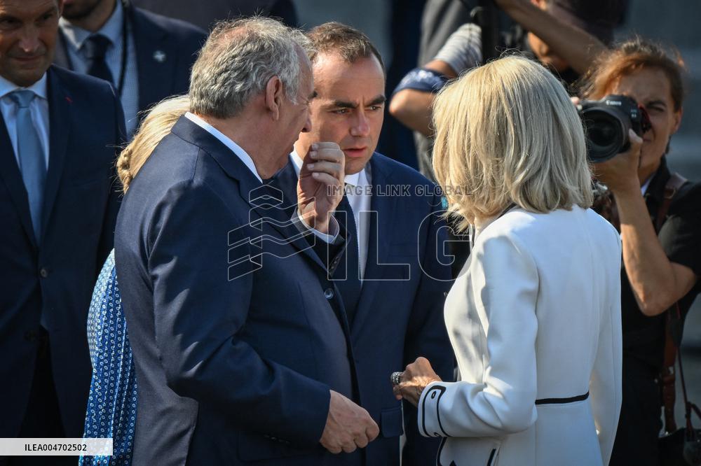 Bastille Day ceremony in Paris