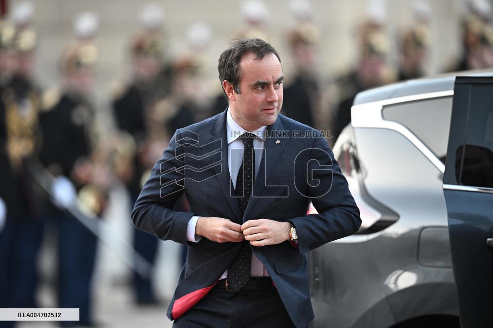 State Dinner In Honor Of King And Queen Of Denmark - Paris