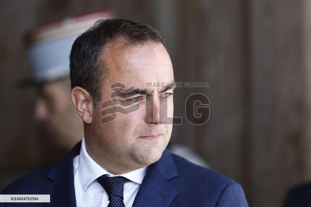 Volodymyr Zelensky At The Invalides - Paris