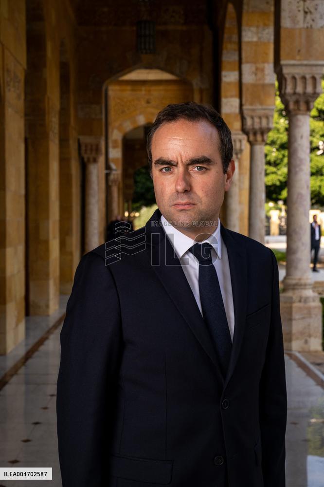 Sebastien Lecornu Visits Beirut
