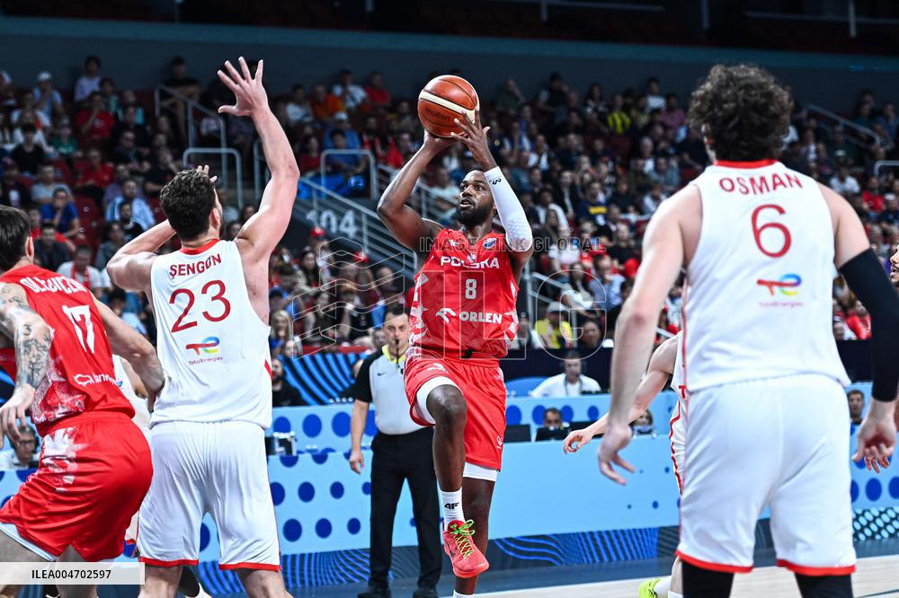 BASKET - Basket Internazionali - Turkiye vs Poland - FIBA EuroBasket 2025 - Quarter Finals