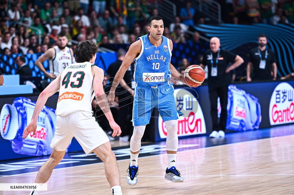 BASKET - Basket Internazionali - Lithuania v Greece - FIBA EuroBasket 2025 - Quarter Finals