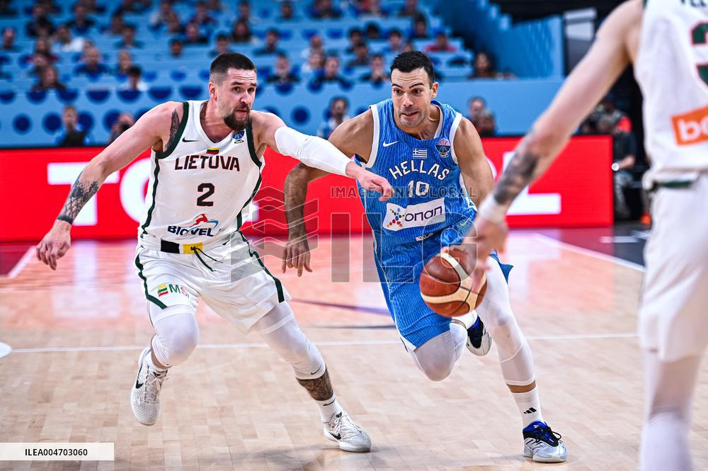 BASKET - Basket Internazionali - Lithuania v Greece - FIBA EuroBasket 2025 - Quarter Finals