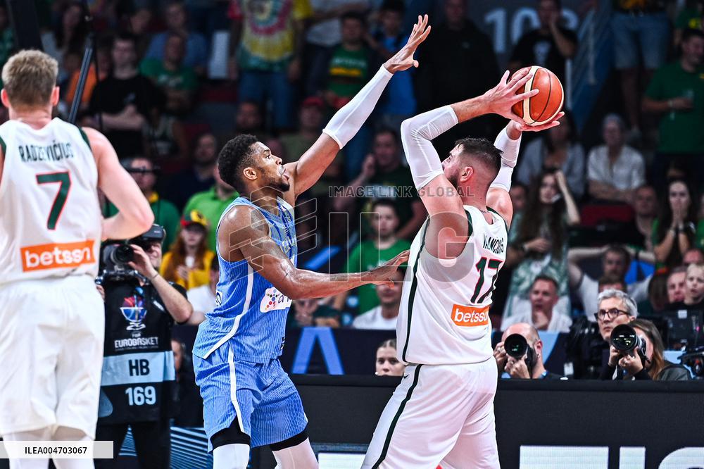 BASKET - Basket Internazionali - Lithuania v Greece - FIBA EuroBasket 2025 - Quarter Finals