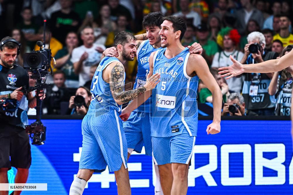 BASKET - Basket Internazionali - Lithuania v Greece - FIBA EuroBasket 2025 - Quarter Finals