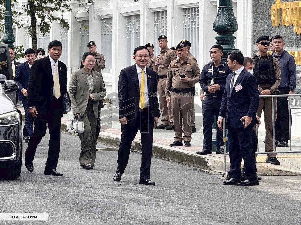Ex-Thai PM Thaksin at Supreme Court