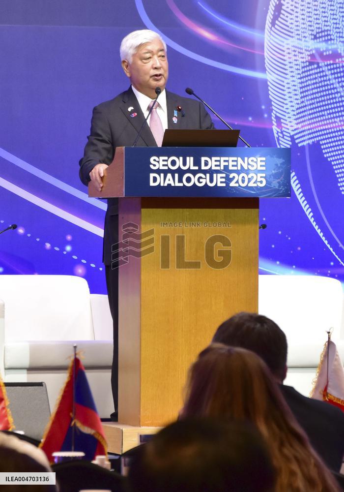 Japanese Defense Minister Nakatani in Seoul