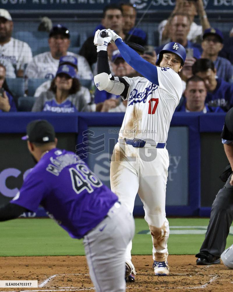 Baseball: Rockies vs. Dodgers