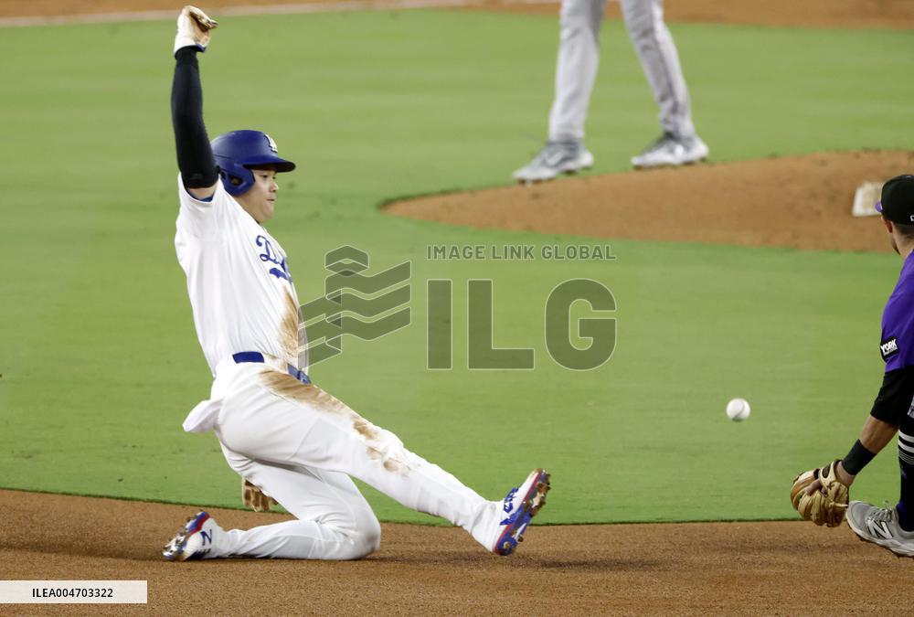 Baseball: Rockies vs. Dodgers
