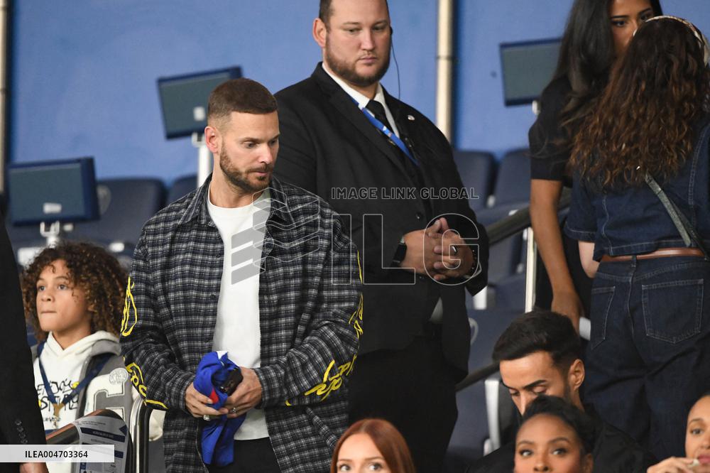 M Pokora And Christina Milian At France and Iceland - Paris