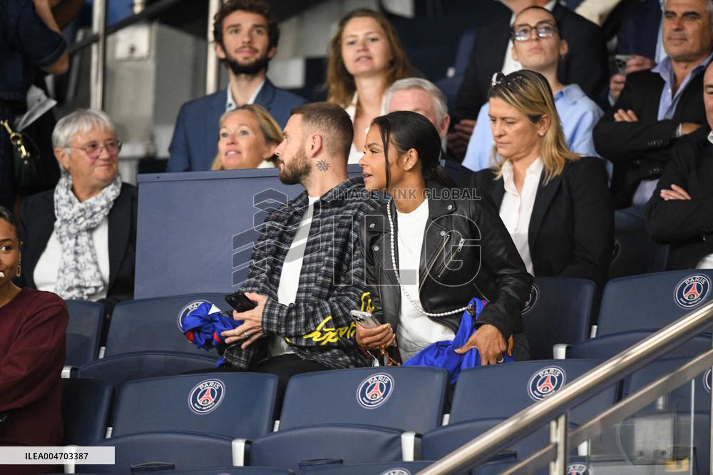 M Pokora And Christina Milian At France and Iceland - Paris